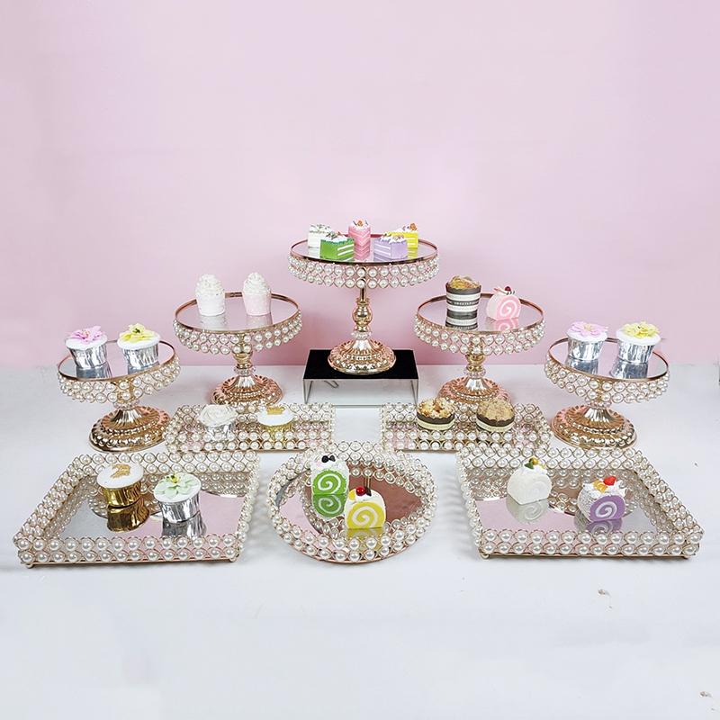 Other Bakeware 5pcs-12pcs Pearl Cake Table Gold Accessory Tray Dessert Metal Cupcake Stand Sets
Other Bakeware 5pcs-12pcs Pearl Cake Table Gold Accessory Tray Dessert Metal Cupcake Stand Sets