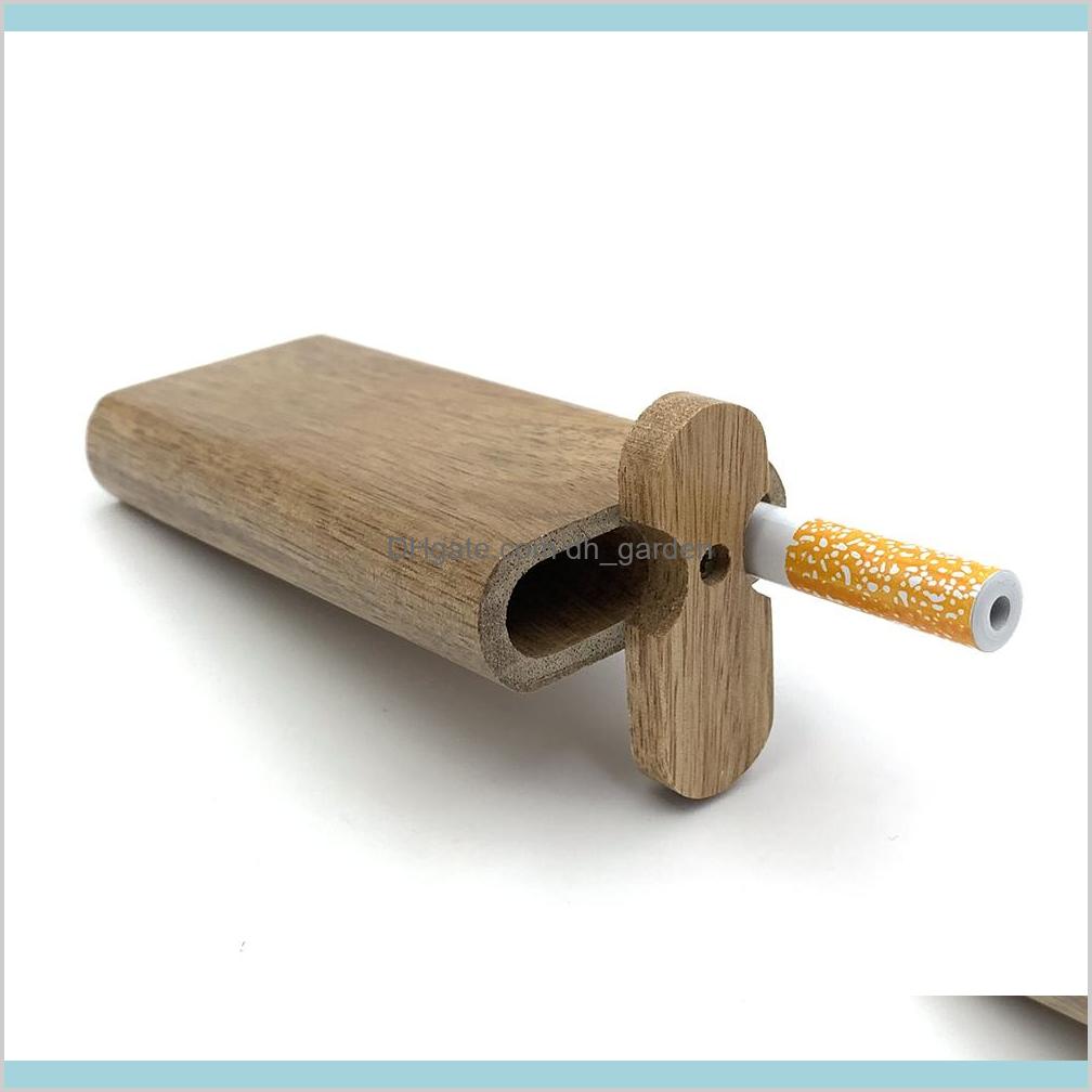 Other Accessories Household Sundries Home Garden Kit Handmade Wood With Digger Wooden Dugout Aluminium One Hitter Bat Cigarette Filter
Other Accessories Household Sundries Home Garden Kit Handmade Wood With Digger Wooden Dugout Aluminium One Hitter Bat Cigarette Filter