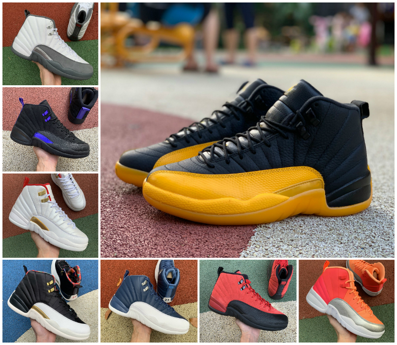 Top Quality Mens Basketball Shoes 12s University Gold Reverse Flu Game Royal Dark Concord Taxi OVO White Retroes 12 Playoffs French Blue Sneakers Sports Trainers, A-j035
Top Quality Mens Basketball Shoes 12s University Gold Reverse Flu Game Royal Dark Concord Taxi OVO White Retroes 12 Playoffs French Blue Sneakers Sports Trainers, A-j035