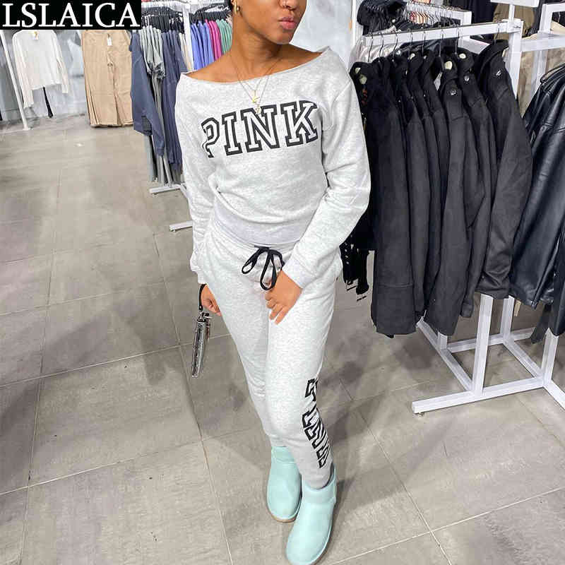 2 Piece Set Letter Printing Drawstring Loungewear Women Elastic Waist Fashion O Neck Fitness Tracksuit Roupas Femininas 210520, Gray
2 Piece Set Letter Printing Drawstring Loungewear Women Elastic Waist Fashion O Neck Fitness Tracksuit Roupas Femininas 210520, Gray