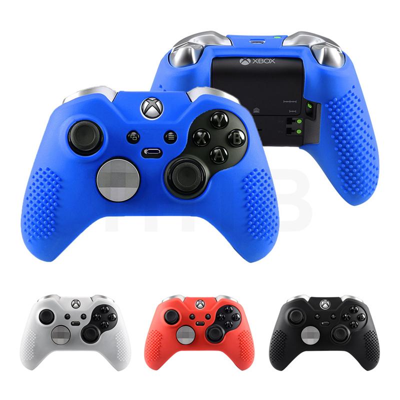 Game Controllers & Joysticks Silicone Protective Cases Cover For XBOX ONE 1 Elite Controller Gamepad Black Red Blue White Anti-skid Joystick
Game Controllers & Joysticks Silicone Protective Cases Cover For XBOX ONE 1 Elite Controller Gamepad Black Red Blue White Anti-skid Joystick