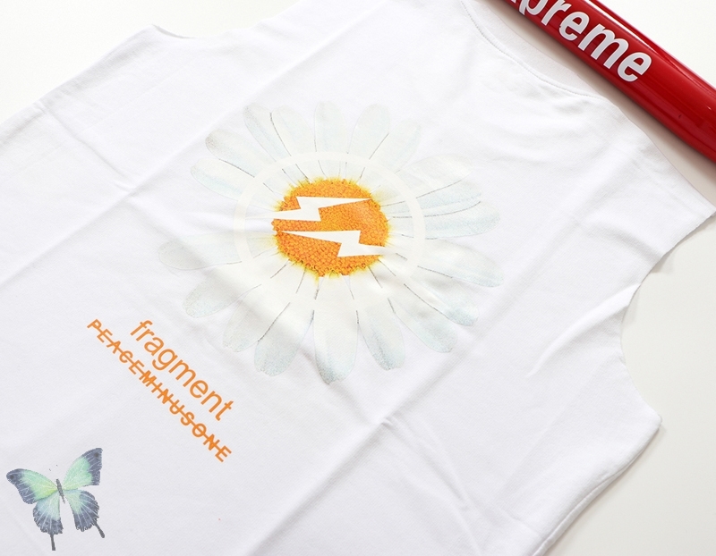 Peaceminusone Fragment Tank Top 100% Cotton Men Women Sportswear Daisy Vest Sleeveless Tshirt 210420