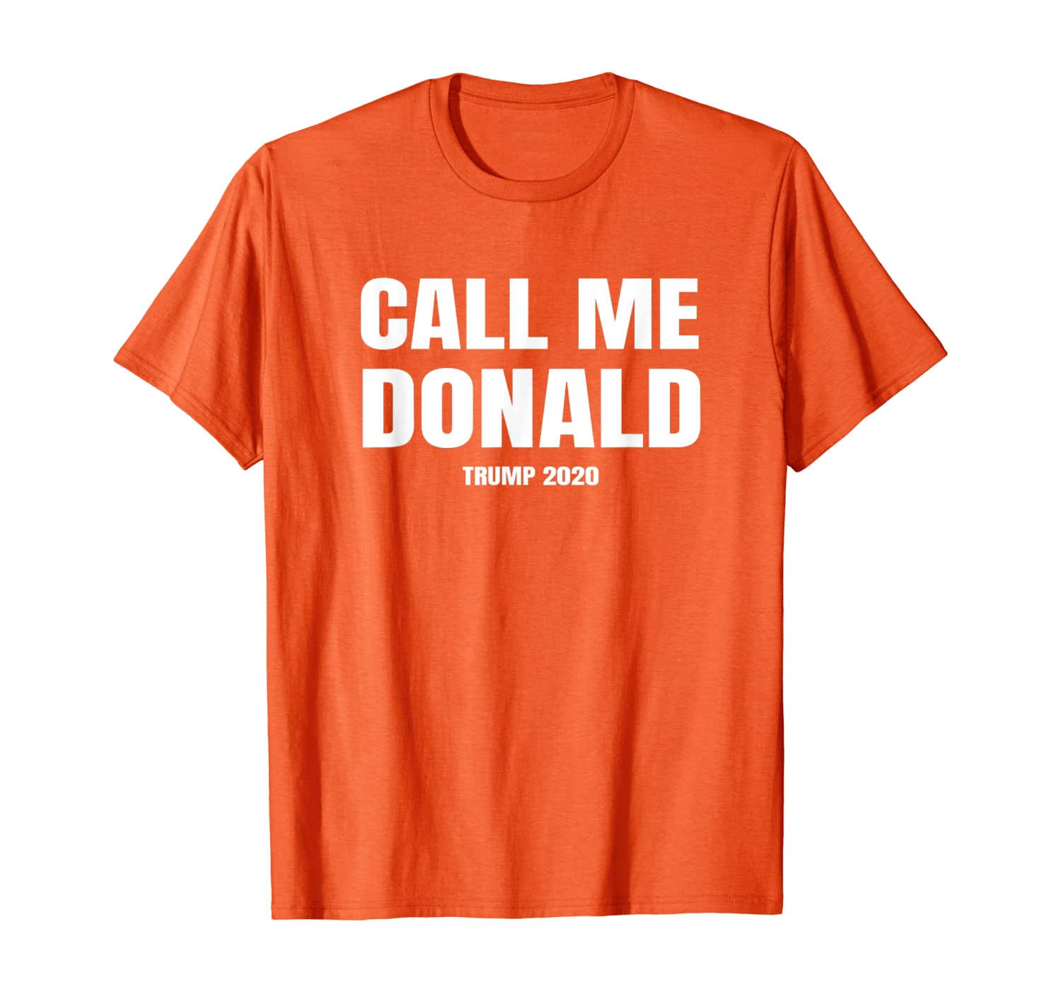 Call Me Donald T-Shirt, White;black