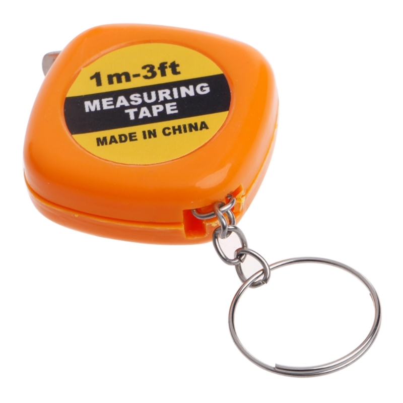 Easy to Retract Ruler Meatlint Mini Portable Pull Armor Keychain 1M/3ft 40JA