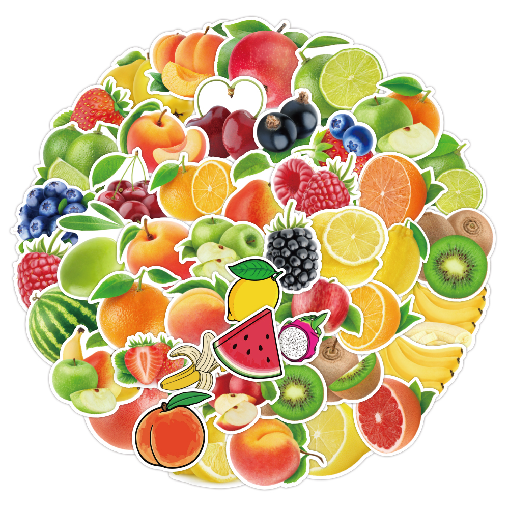 50PCS Fruit Cute Fresh Cartoon Graffiti Sticker Aesthetics For Laptop Car Suitcase Decals Skateboard Guitar Waterproof Diy Kids Toys Wholesale
50PCS Fruit Cute Fresh Cartoon Graffiti Sticker Aesthetics For Laptop Car Suitcase Decals Skateboard Guitar Waterproof Diy Kids Toys Wholesale