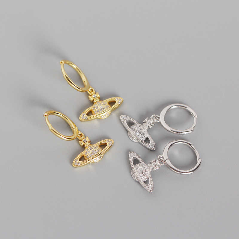 0138 light luxury planet silver ear buckle S925 Sterling Silver NIS Saturn inlaid versatile Earrings, Golden
0138 light luxury planet silver ear buckle S925 Sterling Silver NIS Saturn inlaid versatile Earrings, Golden