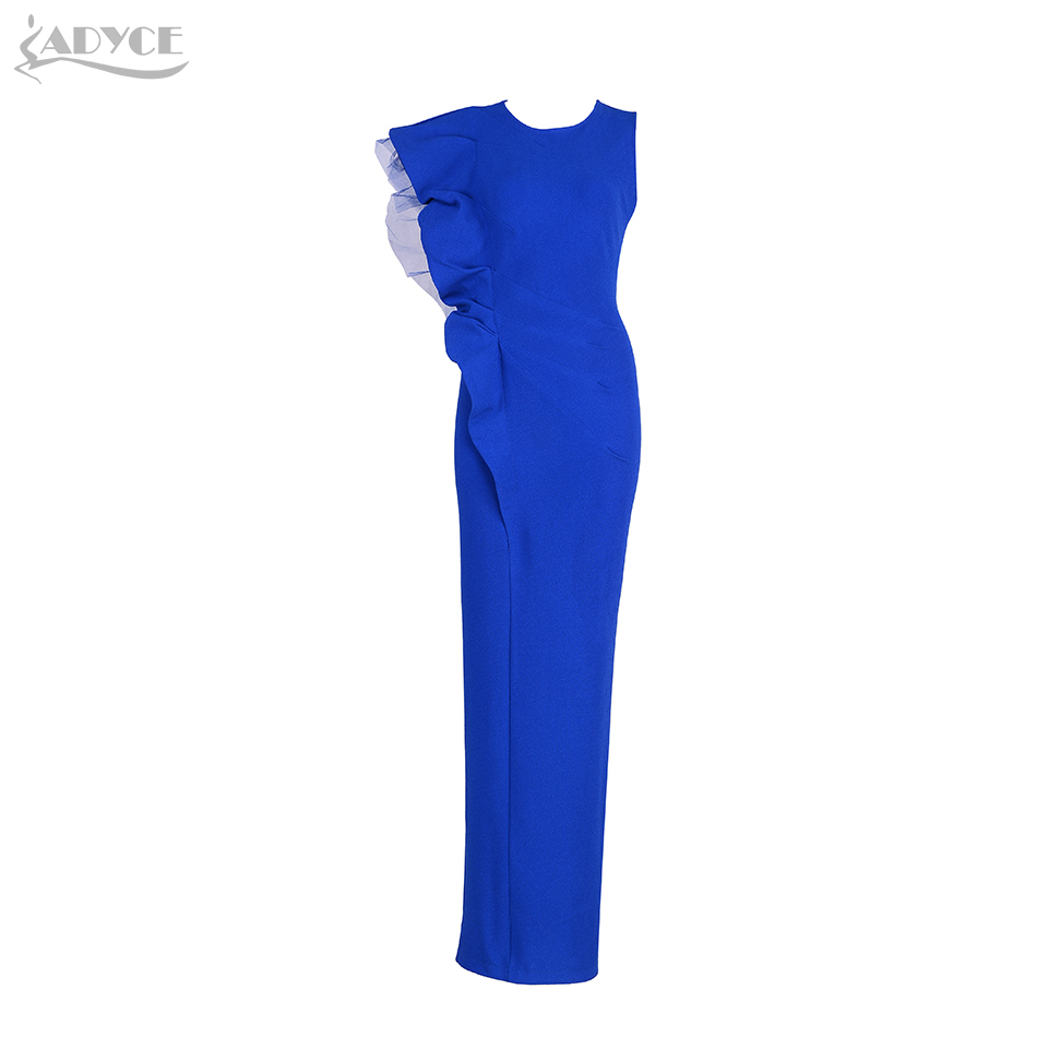 Summer Sexy Ruffles Celebrity Evening Runway Party Dress Women Elegant Sleeveless Maxi Red Bodycon Club 210423