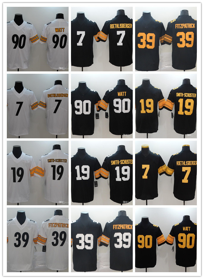 Pittsburgh''Steelers''Men women youth 7 Ben Roethlisberger 19 JuJu Smith-Schuster 39 Minkah Fitzpatrick 90 T.J. Watt Foo, Black;red
Pittsburgh''Steelers''Men women youth 7 Ben Roethlisberger 19 JuJu Smith-Schuster 39 Minkah Fitzpatrick 90 T.J. Watt Foo, Black;red
