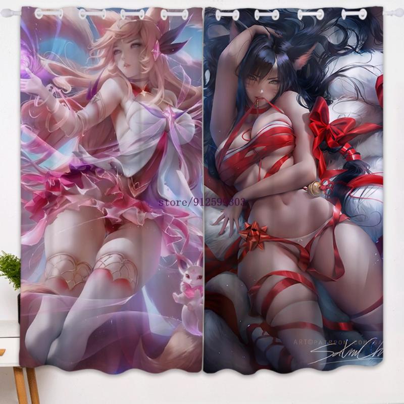 Curtain & Drapes 3D Cartoon Sexy Girls Windows Curtains For Living Room Bedroom Blackout Kitchen Window Treatments Rustic Style
Curtain & Drapes 3D Cartoon Sexy Girls Windows Curtains For Living Room Bedroom Blackout Kitchen Window Treatments Rustic Style