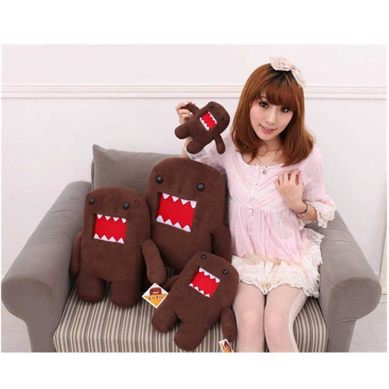 Lovely Domo Kun Plush Toys 20cm 32cm 42cm Cartoon Plush Stuffed Doll Toys Baby Child Toys Birthday Gift Q0727