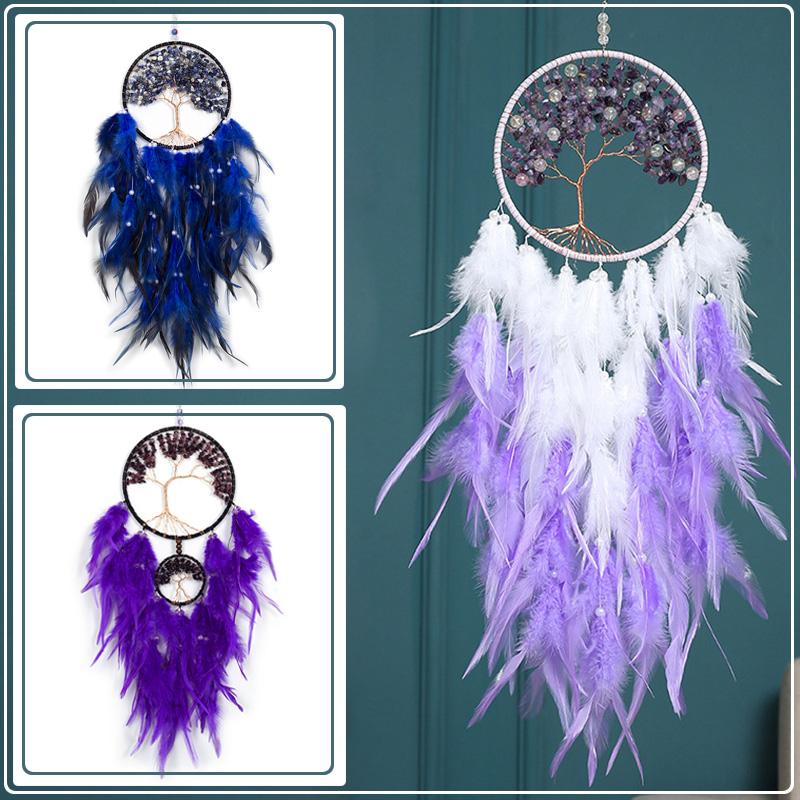 Decorative Objects & Figurines Dream Net Handmade Catcher Wind Chime Home Hanging Craft Gift Dreamcatcher Ornament Bedroom Decoration Atrapa
Decorative Objects & Figurines Dream Net Handmade Catcher Wind Chime Home Hanging Craft Gift Dreamcatcher Ornament Bedroom Decoration Atrapa
