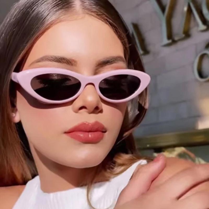 Sunglasses Cat Eye Women Small Frame Female Shades Sun Glasses Retro Mirror Fashion Pink Cateye Lunette De Soleil Femme
Sunglasses Cat Eye Women Small Frame Female Shades Sun Glasses Retro Mirror Fashion Pink Cateye Lunette De Soleil Femme