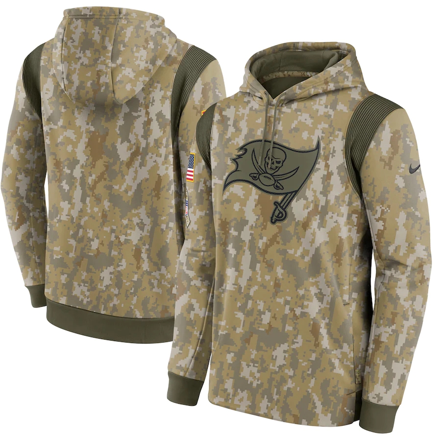 TampaBayBuccaneersMEN 2021 Salute To Service Therma Performance Pullover Hoodie - Camo, Color1
TampaBayBuccaneersMEN 2021 Salute To Service Therma Performance Pullover Hoodie - Camo, Color1