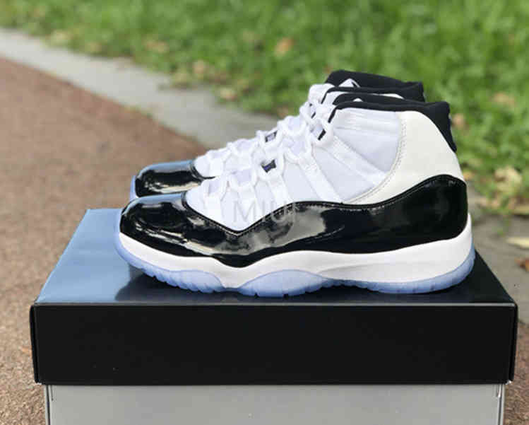 New Concord 25th Anniversary 11 Basketball Shoes Real Carbon Fiber Men Trainers Gym Red Midnight Navy Bred 45 Space Jam 72-10 With BOX, Color-9
New Concord 25th Anniversary 11 Basketball Shoes Real Carbon Fiber Men Trainers Gym Red Midnight Navy Bred 45 Space Jam 72-10 With BOX, Color-9