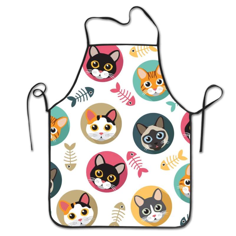 Cute Cats And Fishbone Cooking Kitchen Baking Gardening Haircut Apron Funny Bib Aprons For Women Men Chef
Cute Cats And Fishbone Cooking Kitchen Baking Gardening Haircut Apron Funny Bib Aprons For Women Men Chef