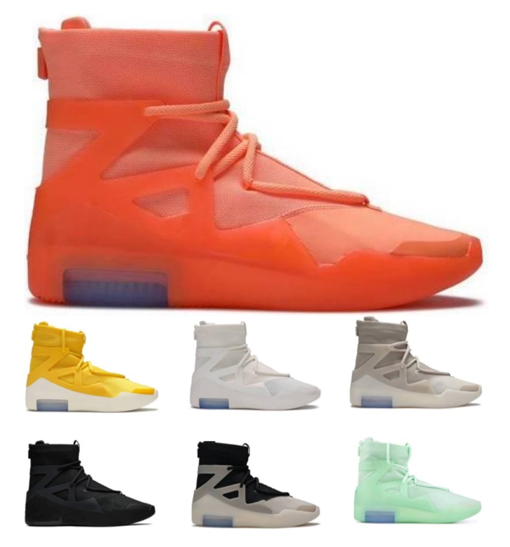 2021 Fear joint name King Shoe 1 Basketball boot Shoes High Cut Men Womens Boots Black Yellow Sports Sneakers Trainers 40-46
2021 Fear joint name King Shoe 1 Basketball boot Shoes High Cut Men Womens Boots Black Yellow Sports Sneakers Trainers 40-46