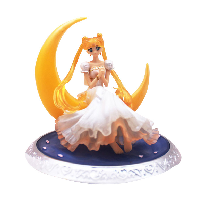 Sailor Moon White dresssexy girl figure PVC action figure anime figures Cake Decoration Base Adult Collection Model Toys Doll X0503, With opp bag
Sailor Moon White dresssexy girl figure PVC action figure anime figures Cake Decoration Base Adult Collection Model Toys Doll X0503, With opp bag