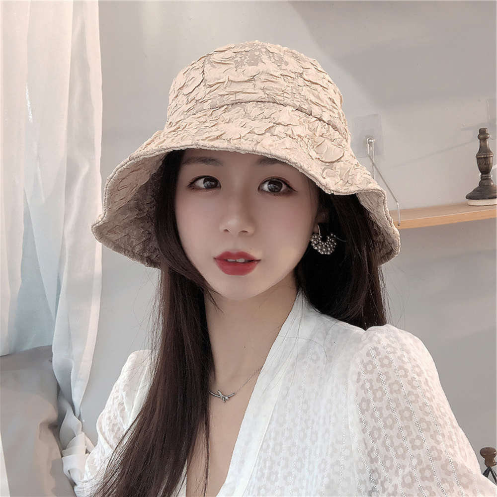 Sun hat Lace basin temperament wind summer thin cover women show face small Korean sunshade fisherman's hat, Blue;gray
Sun hat Lace basin temperament wind summer thin cover women show face small Korean sunshade fisherman's hat, Blue;gray