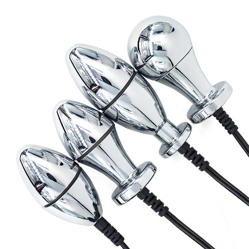 Electric Butt Plug Small/Steel Prostate Massager Electro Sex Anal Adult Sexual Toys Dildo Gay Bdsm Torture Estim Toy 211108
Electric Butt Plug Small/Steel Prostate Massager Electro Sex Anal Adult Sexual Toys Dildo Gay Bdsm Torture Estim Toy 211108