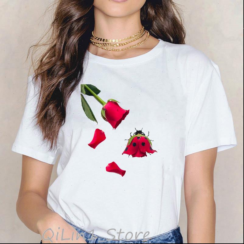 novelty design womens t shirts beetle red rose print shirt women cute vogue femme harajuku kawaii clothes female summer, White
novelty design womens t shirts beetle red rose print shirt women cute vogue femme harajuku kawaii clothes female summer, White