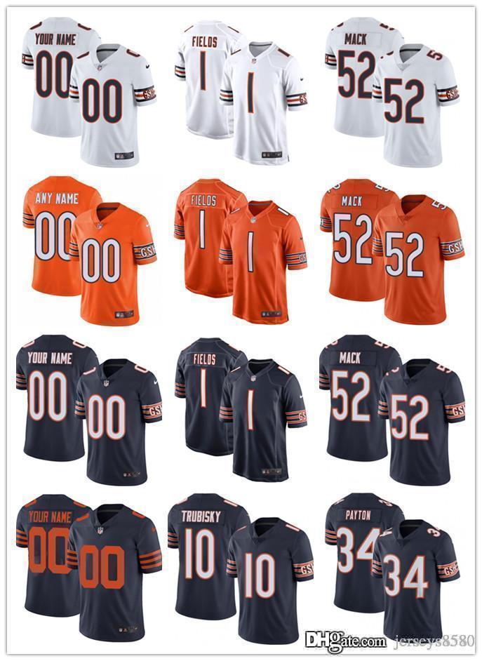 custom chicagoBears58 Roquan Smith 1 Justin Fields 54 Brian Urlacher 32 David Montgomery 4 Eddie Jackson Football Jerseys, Black;red
custom chicagoBears58 Roquan Smith 1 Justin Fields 54 Brian Urlacher 32 David Montgomery 4 Eddie Jackson Football Jerseys, Black;red