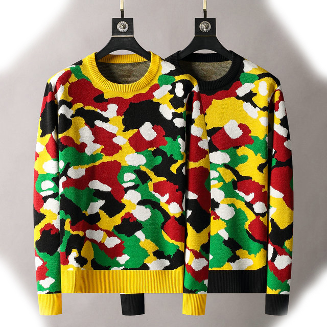 Men Pullover Sweater High Quality Long Sleeve Knitted Sweater Spring Autumn Classic Women Crew Neck Jumpers Simple Solid Casual Sweatshirt Mens Knit Clothing 
Men Pullover Sweater High Quality Long Sleeve Knitted Sweater Spring Autumn Classic Women Crew Neck Jumpers Simple Solid Casual Sweatshirt Mens Knit Clothing