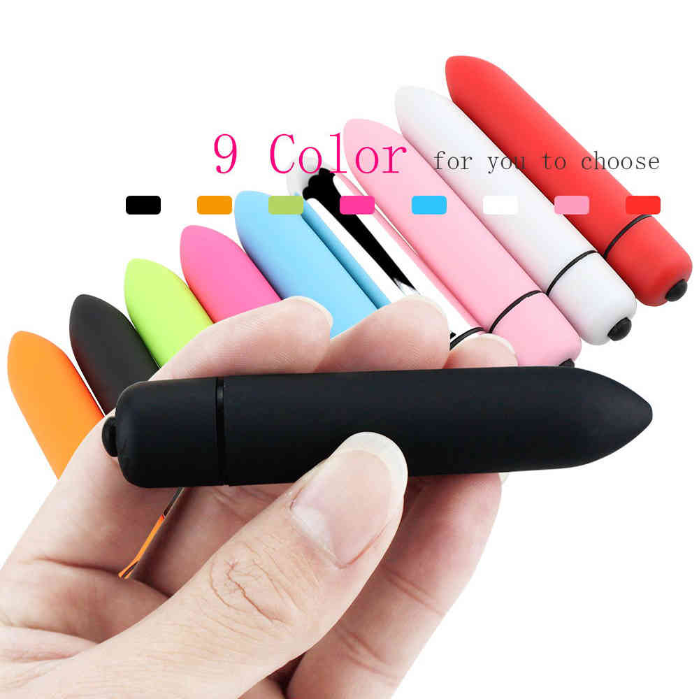 Yutong 9 Couleurs 10 Vitesse Mini Bullet Dildo Vibrateur Clitoris Stimulateur Produits AV Stick Anal Jouets Pour Femmes Masturbator