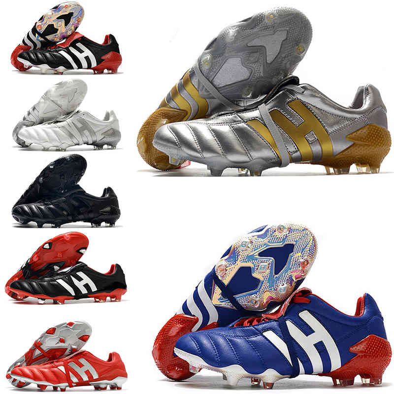 Mens chuteiras Predator 20+ Mutator Mania Tormentor Precision FG low ankle soccer shoes cleats football boots
Mens chuteiras Predator 20+ Mutator Mania Tormentor Precision FG low ankle soccer shoes cleats football boots