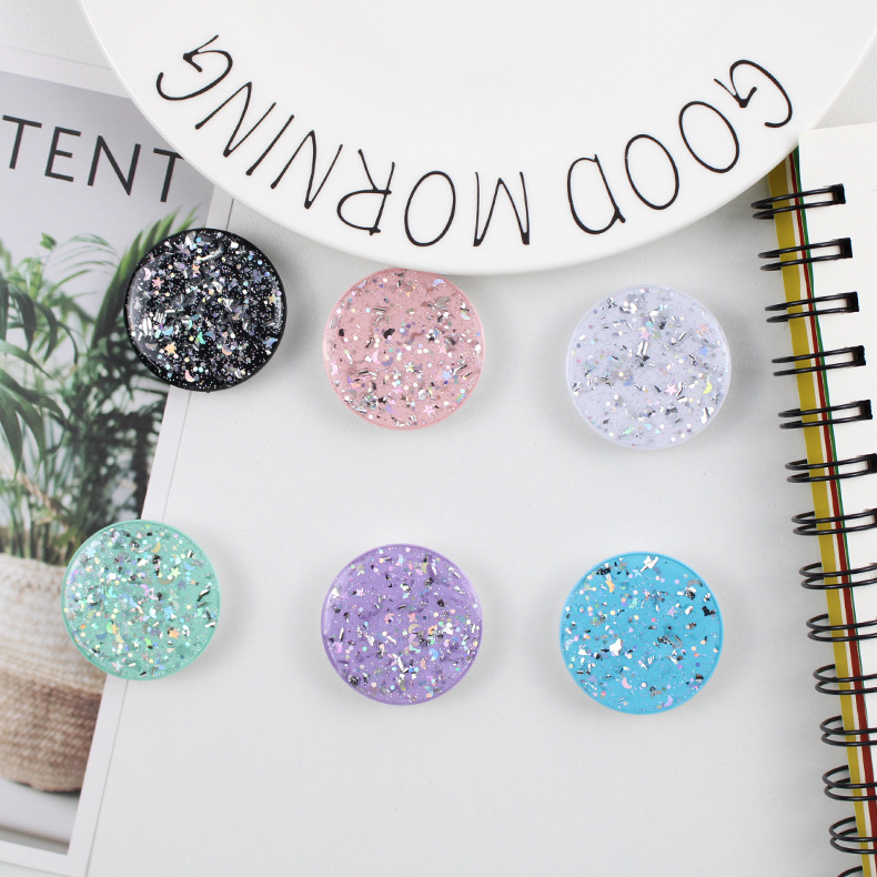 Universal Car Glitter Bling Phone Holder for Smart phone Grip Stand Sockets Tablets For iphone X Samsung, Mix the colour
Universal Car Glitter Bling Phone Holder for Smart phone Grip Stand Sockets Tablets For iphone X Samsung, Mix the colour