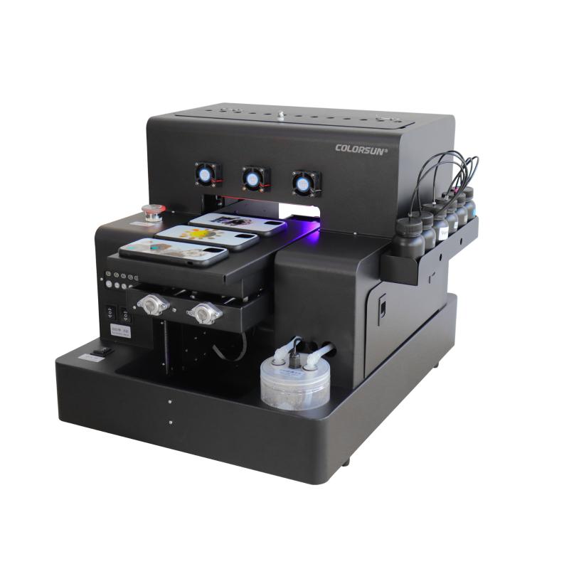Copiers A4 UV DTF Flatbed Printer For L805 With Ink Mug Wood Glass Bottle Metal Film Transfer Sticker Making
