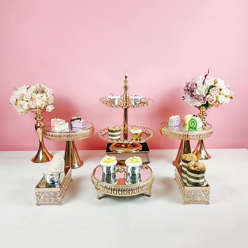 Other Bakeware Mirror Face Multicolour Crystal Cake Stand Set Home Wedding Party Decor
Other Bakeware Mirror Face Multicolour Crystal Cake Stand Set Home Wedding Party Decor