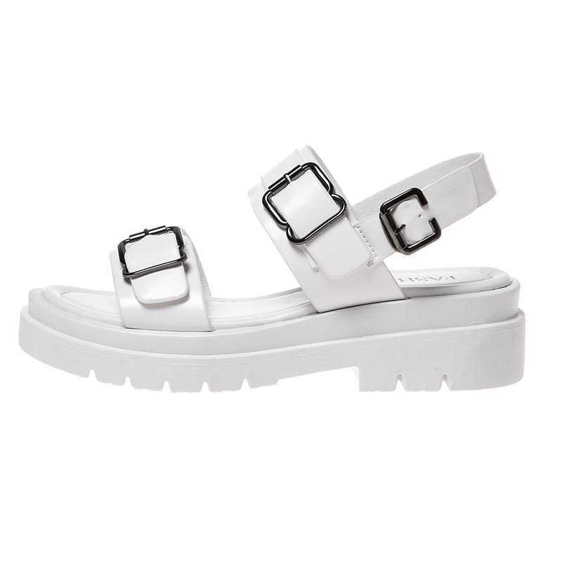 Summer All-match Simplicity Women Sandals Non-slip Thick Bottom Casual Sandal for Ladies Comfortable Temperament Shoe Women 210611, White
Summer All-match Simplicity Women Sandals Non-slip Thick Bottom Casual Sandal for Ladies Comfortable Temperament Shoe Women 210611, White