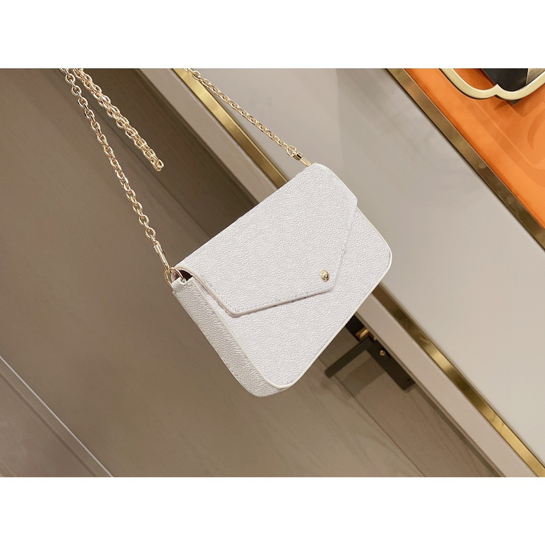 Top Quality Luxurys Designers Fashion Crossbody BagsEvening handbag mini package messenger baglady shoulder bag card holder purse mini bag 3-piece set#08, Shopping with box
Top Quality Luxurys Designers Fashion Crossbody BagsEvening handbag mini package messenger baglady shoulder bag card holder purse mini bag 3-piece set#08, Shopping with box