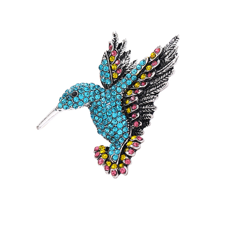 Fashion Delicate Hummingbird With Diamonds Brooches Crystal Pin Brooch For Women Pendant Jewelry Accessories Gift, Gray
Fashion Delicate Hummingbird With Diamonds Brooches Crystal Pin Brooch For Women Pendant Jewelry Accessories Gift, Gray