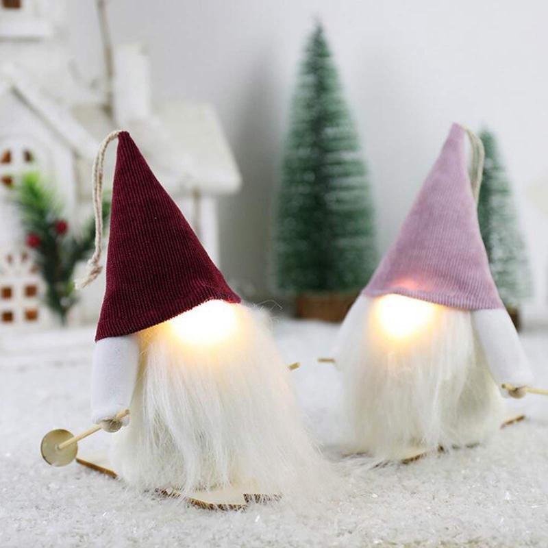 Christmas Decorations Gnome Faceless Doll Merry For Home Cristmas Ornaments With Light Xmas Navidad Natal Year Gifts 
Christmas Decorations Gnome Faceless Doll Merry For Home Cristmas Ornaments With Light Xmas Navidad Natal Year Gifts
