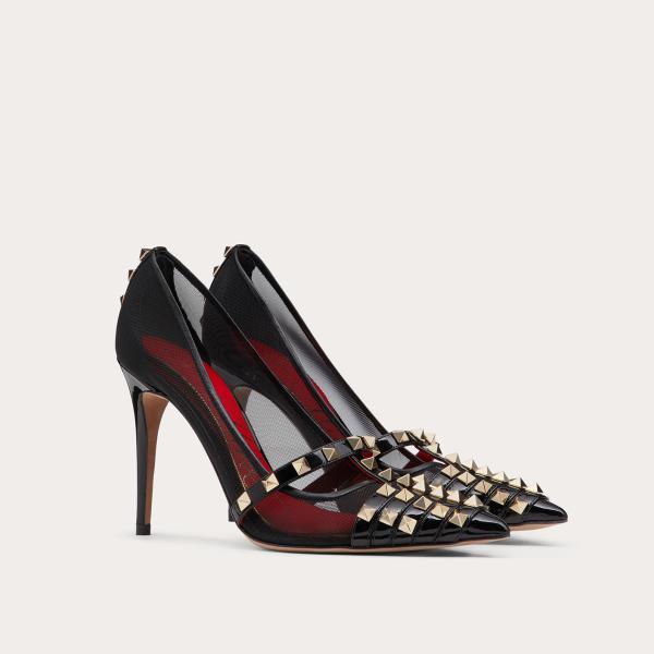 Women Rockstud Alcove Patent Leather High Heel Pump Shoes Lady Internet Celebrities Stars Fashion Luxurys Designers Wedding Shoe Dress Sexy Princess Sandal 35-39, Box
Women Rockstud Alcove Patent Leather High Heel Pump Shoes Lady Internet Celebrities Stars Fashion Luxurys Designers Wedding Shoe Dress Sexy Princess Sandal 35-39, Box