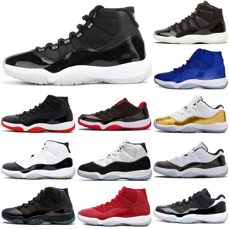 11s basketball shoes men jumpman 11 Bred Low Infrared Closing Ceremony Concord Rose Gold mens women sports sneakers size 36-46