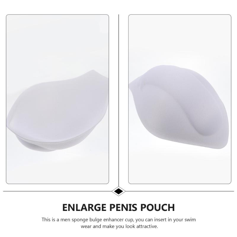 Underpants 4pcs Men Bulge Enhancing Underwear Cup Sponge Pad Swimwear3696478