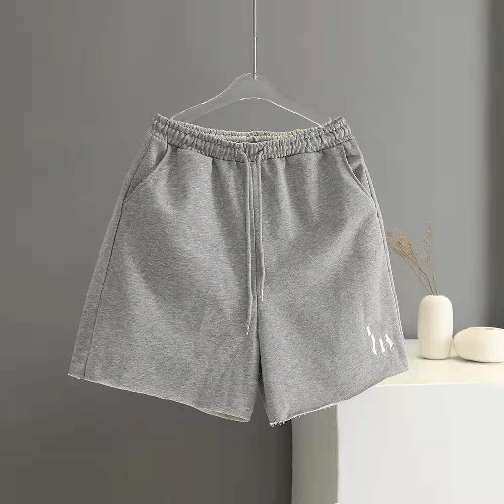 Luxury design summer elastic waist letter embroidery casual fashion show thin NY shorts, White
Luxury design summer elastic waist letter embroidery casual fashion show thin NY shorts, White