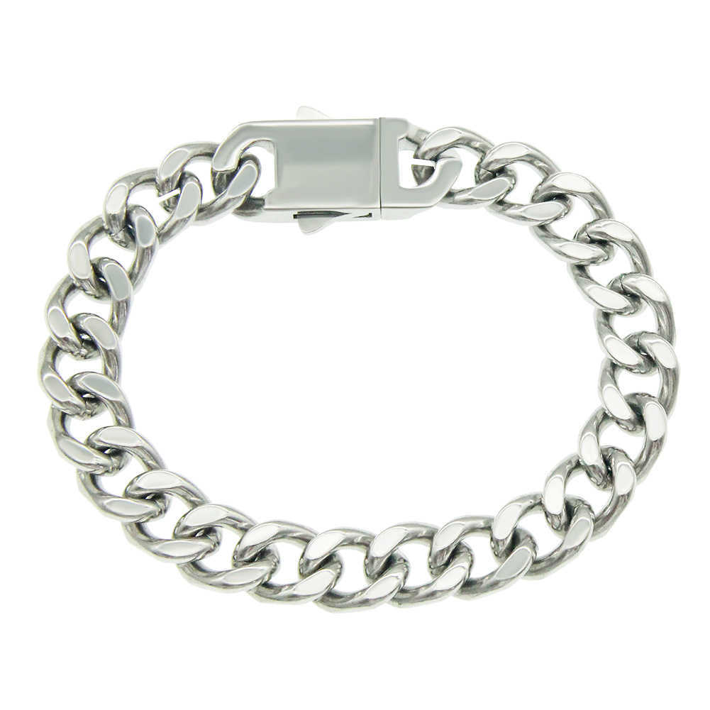 Mens Bracelets Womens link chains Gold silver plated Diamond Stainless steel Miami CUBAN CHAIN men's bracelet hip hop smooth Bracelet
Mens Bracelets Womens link chains Gold silver plated Diamond Stainless steel Miami CUBAN CHAIN men's bracelet hip hop smooth Bracelet