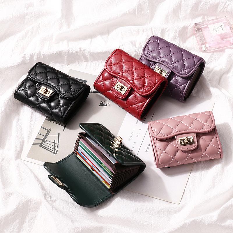 Card Holders Genuine Leather Holder Women's Credit ID Passport Business Handbags Fashion Designer Purse Short Wallet, Green
Card Holders Genuine Leather Holder Women's Credit ID Passport Business Handbags Fashion Designer Purse Short Wallet, Green