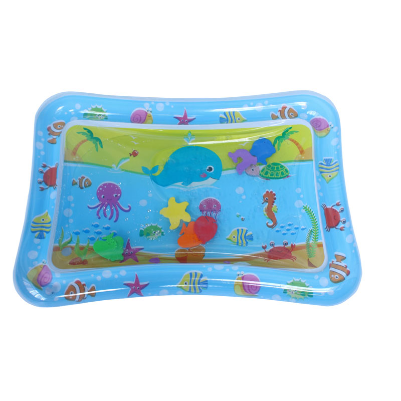 Tummy Time Infant Play Mats Baby Educational Toys Floodable Inflatable Sea World Toddlers Playmat Patted Pads Summer Cool Water Cushion