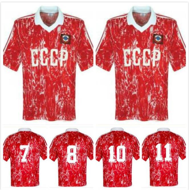 1990 Soviet Union Retro version world cup soccer jersey 1989 1991 USSR home Aleinikov Protasov Zavarov Belanov football shirt Uniforms, Black;yellow
1990 Soviet Union Retro version world cup soccer jersey 1989 1991 USSR home Aleinikov Protasov Zavarov Belanov football shirt Uniforms, Black;yellow