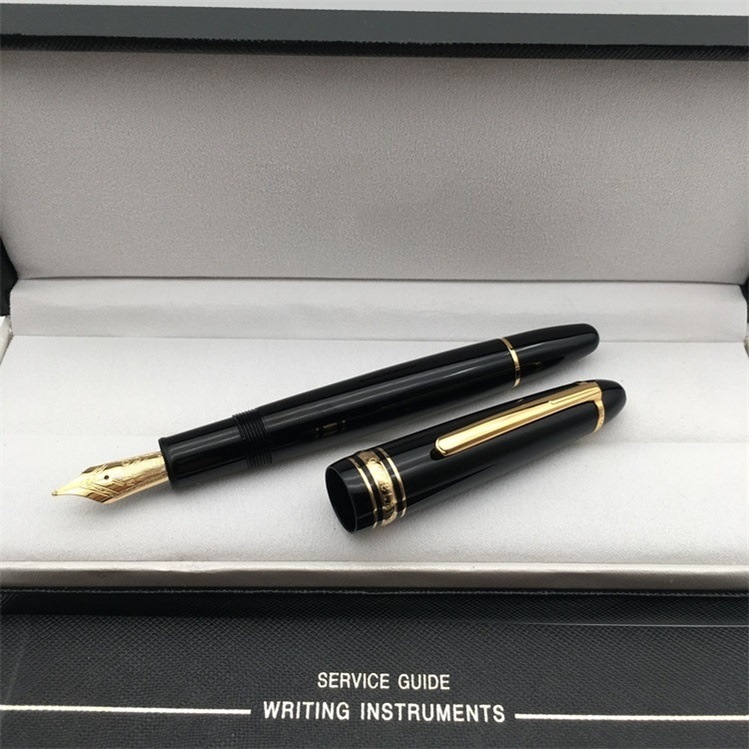 Luxury Msk-149 Classic Black Resin Fountain pen 4810 iridium Nib office school supplies High quality Writing ink pens with Serial Number
Luxury Msk-149 Classic Black Resin Fountain pen 4810 iridium Nib office school supplies High quality Writing ink pens with Serial Number