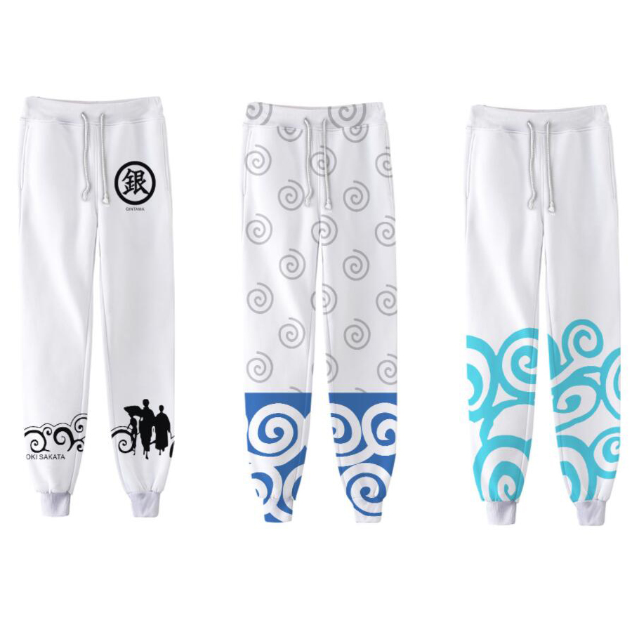 Anime Gintama 3D Joggers Pants Men/Women Casual Sweatpants Sakata Gintoki Kagura Shinsengumi Elizabeth Sadaharu Cosplay Costume, 001 
Anime Gintama 3D Joggers Pants Men/Women Casual Sweatpants Sakata Gintoki Kagura Shinsengumi Elizabeth Sadaharu Cosplay Costume, 001