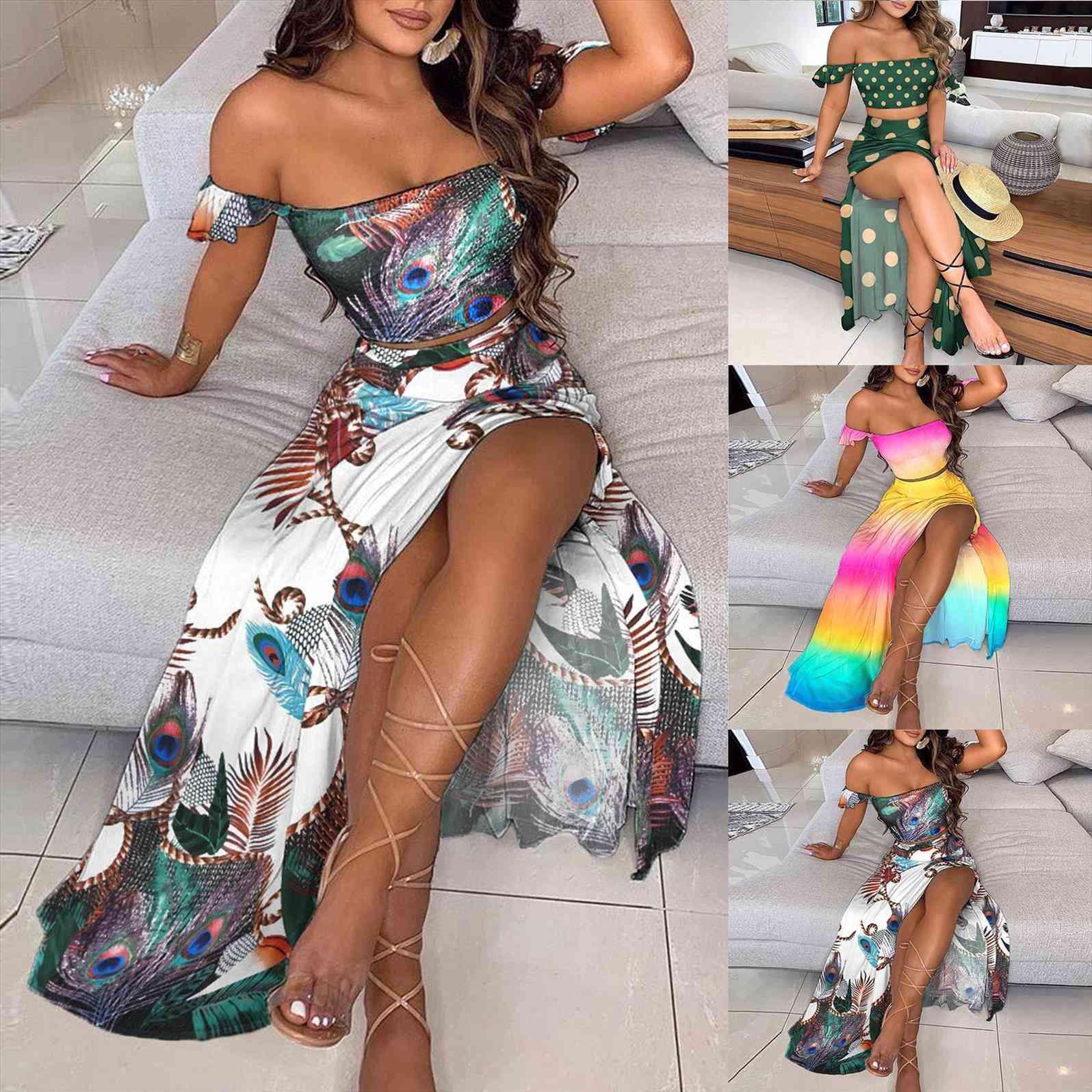 bohe strapless fashion print womens dresses sleeveless elegant a line female summer oversize party vacation, Black;gray
bohe strapless fashion print womens dresses sleeveless elegant a line female summer oversize party vacation, Black;gray
