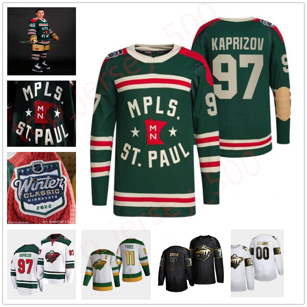 Minnesota Wild 97 Kirill kaprizov 2022 Winter Classic Jersey 22 Kevin Fiala Zach Parise Matt Dumba Jared Spurgeon Joel Eriksson Ek Marcus Foligno Cam Talbot Custom, As shown in illustration
Minnesota Wild 97 Kirill kaprizov 2022 Winter Classic Jersey 22 Kevin Fiala Zach Parise Matt Dumba Jared Spurgeon Joel Eriksson Ek Marcus Foligno Cam Talbot Custom, As shown in illustration