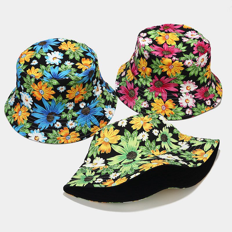 Little Daisy Bucket Hats For Women And Men Summer Double-Sided Panama Caps Outdoor Fashion Fishing Fisherman's Hat, As picture
Little Daisy Bucket Hats For Women And Men Summer Double-Sided Panama Caps Outdoor Fashion Fishing Fisherman's Hat, As picture
