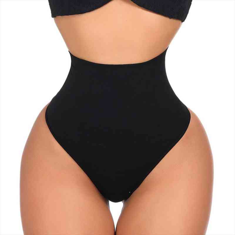 high waist trainer women tummy slimming control panties body shaper butt lifter thong panty shapewear underwear, Black
high waist trainer women tummy slimming control panties body shaper butt lifter thong panty shapewear underwear, Black