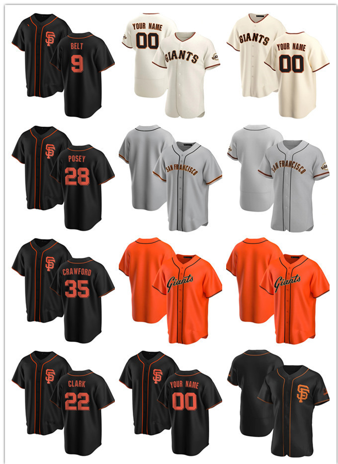 Custom Jersey Men women Youth San Francisco Giants 28 Buster Posey 35 Brandon Crawford 9 Belt 22 Will Clark Baseball Jerseys, Blue;black
Custom Jersey Men women Youth San Francisco Giants 28 Buster Posey 35 Brandon Crawford 9 Belt 22 Will Clark Baseball Jerseys, Blue;black